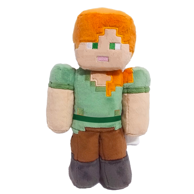 Minecraft Λούτρινο Alex 28cm
