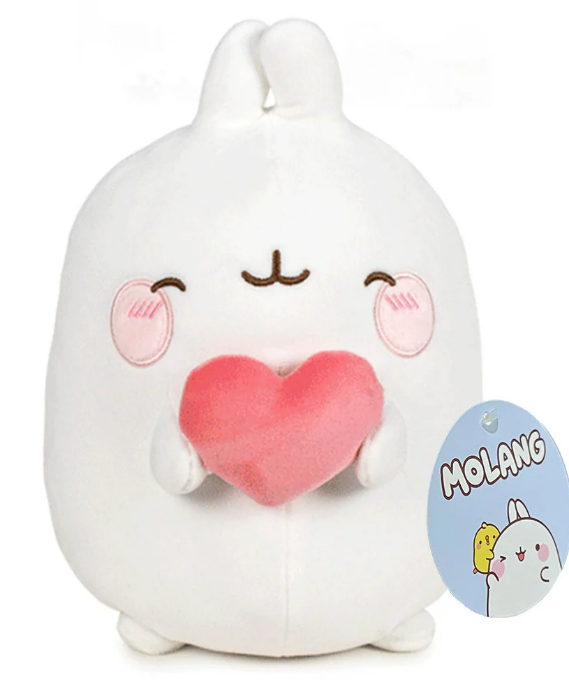 Molang με καρδία 36cm