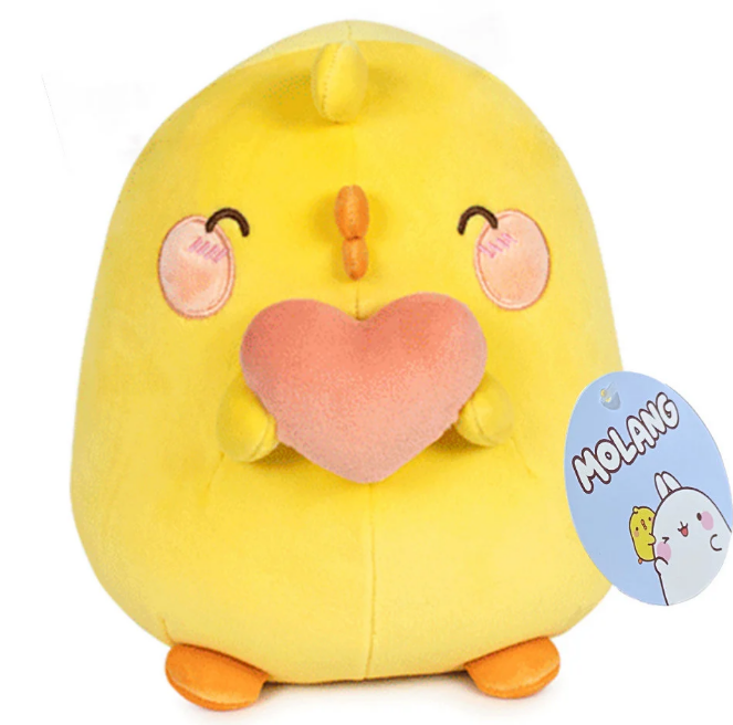 Molang Piu Piu με καρδία 36cm