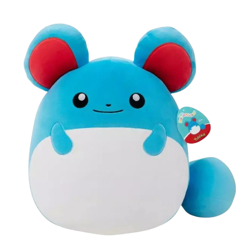 Λούτρινο Squishmallows Pokemon Marill 25 εκ.