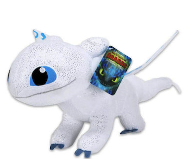 Λούτρινο How To Train Your Dragon Light fury 