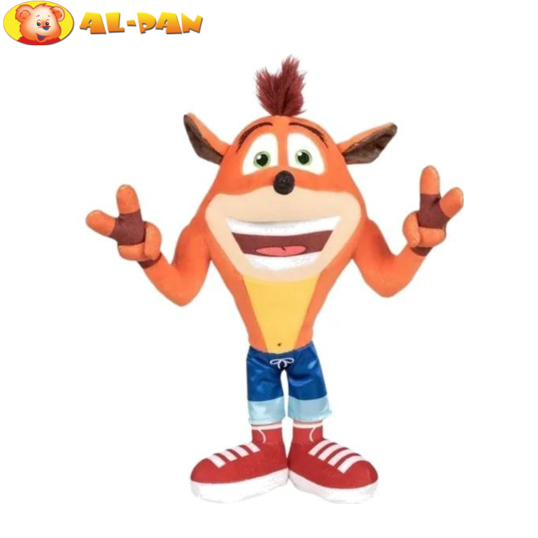 Λούτρινο Crash Bandicoot Peace 30cm